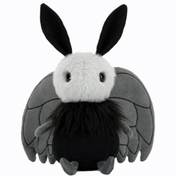 Jellycat Miff Mothman Soft and Plush 8.3x4" BNWT Authentic - Picture 2 of 8